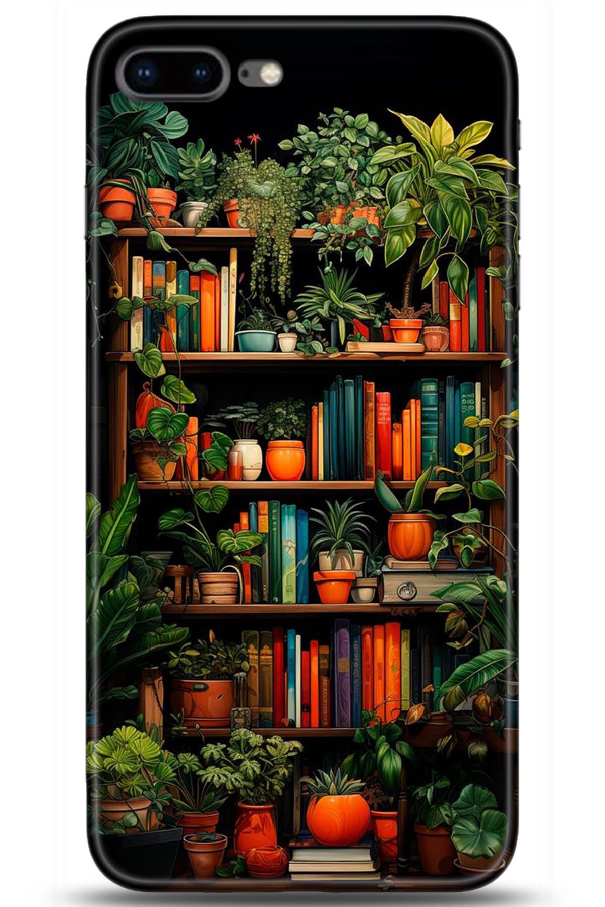 Apple iPhone 8 Plus Uyumlu Kılıf HD Baskılı Kılıf - Followed Institution 5298