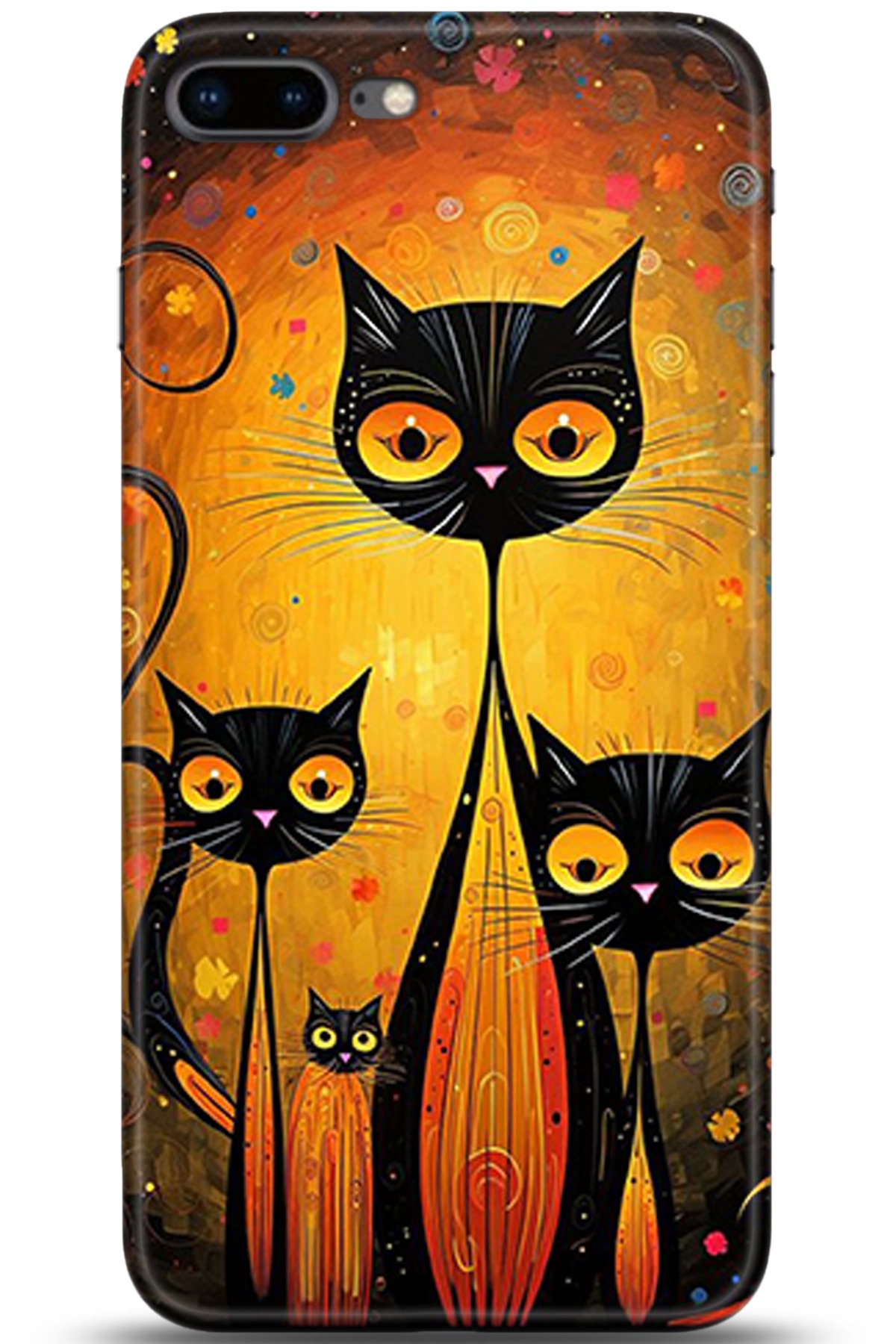 Apple iPhone 8 Plus Uyumlu Kılıf HD Baskılı Kılıf - Followed Institution 5316