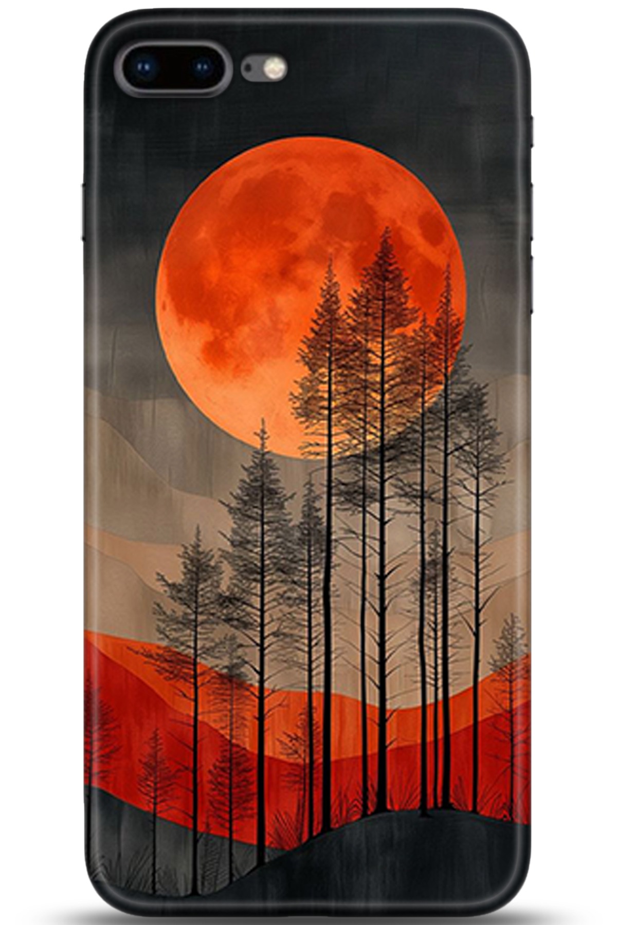 Apple iPhone 8 Plus Uyumlu Kılıf HD Baskılı Kılıf - Followed Institution 5370