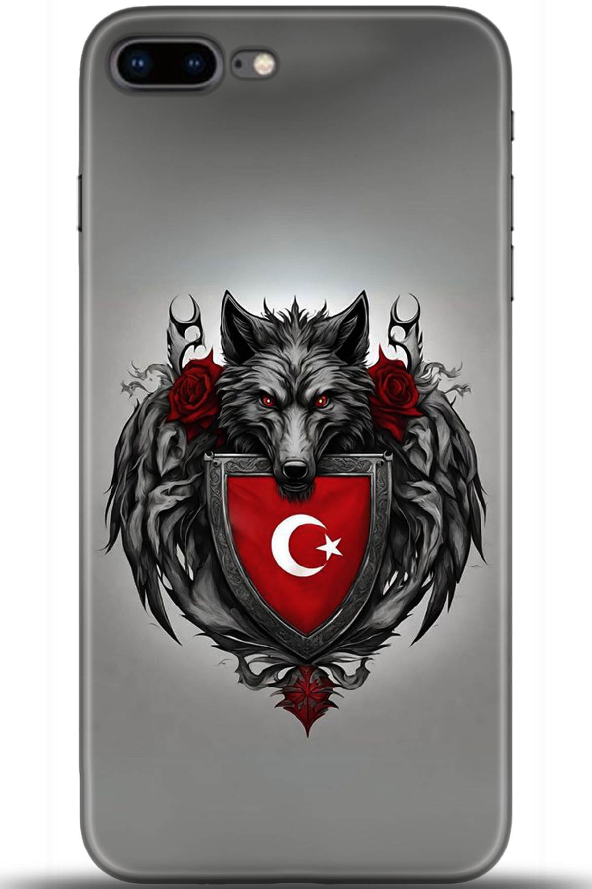 Apple iPhone 8 Plus Uyumlu Kılıf HD Baskılı Kılıf - Followed Institution 5374