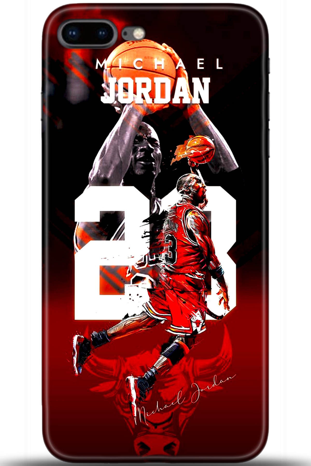 Apple iPhone 8 Plus Uyumlu Kılıf HD Baskılı Kılıf - Followed Institution 5400