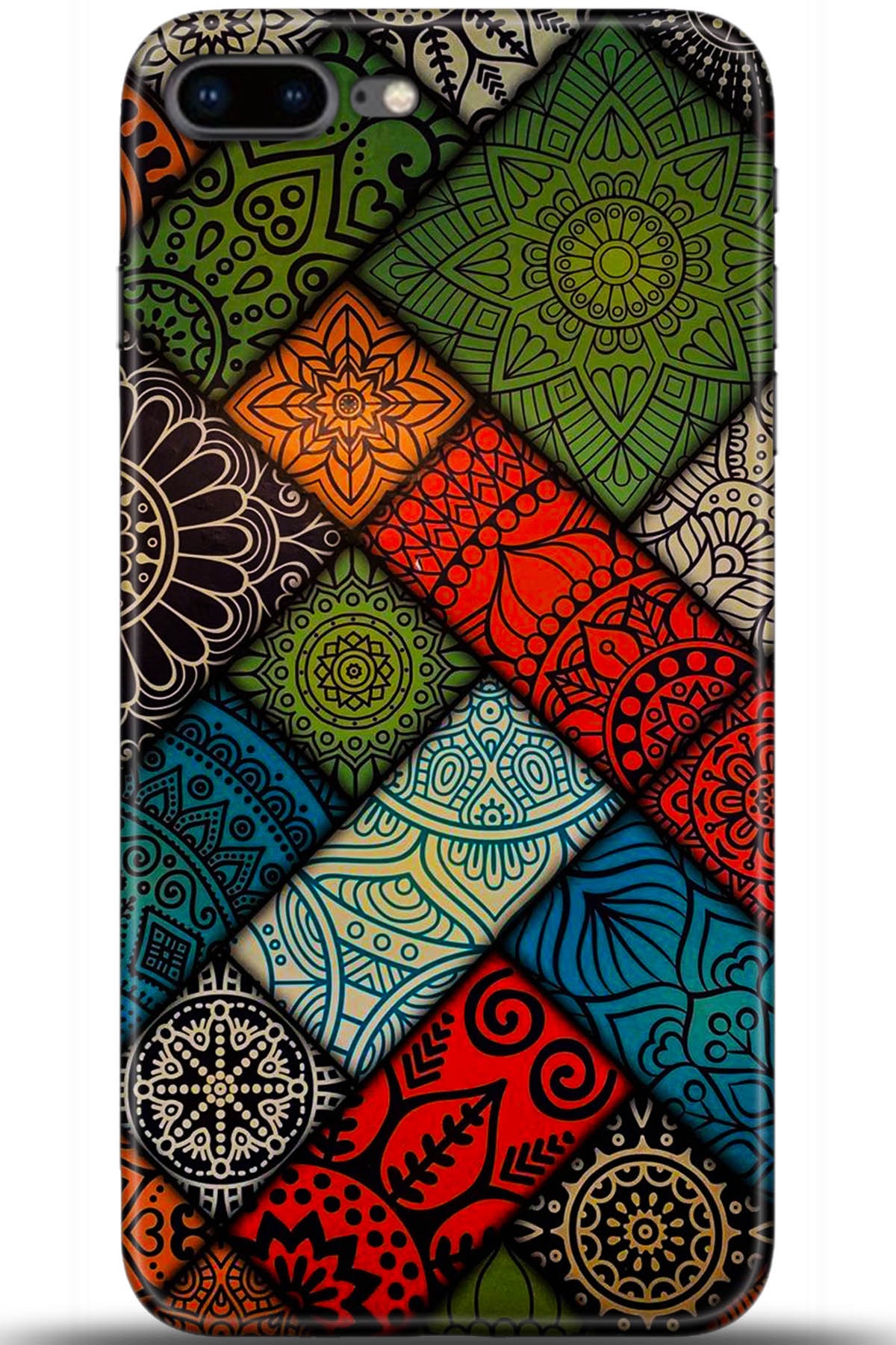 Apple iPhone 8 Plus Uyumlu Kılıf HD Baskılı Kılıf - Followed Institution 5401