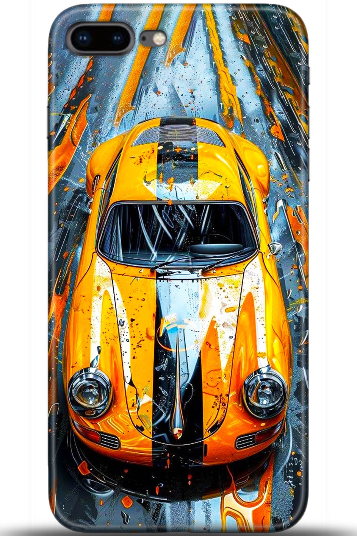 Apple iPhone 8 Plus Uyumlu Kılıf HD Baskılı Kılıf - Followed Institution 5405