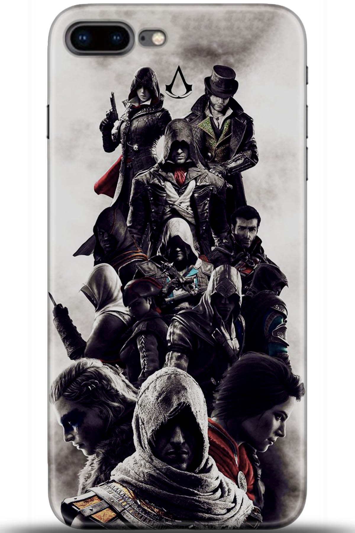 Apple iPhone 8 Plus Uyumlu Kılıf HD Baskılı Kılıf - Followed Institution 5426