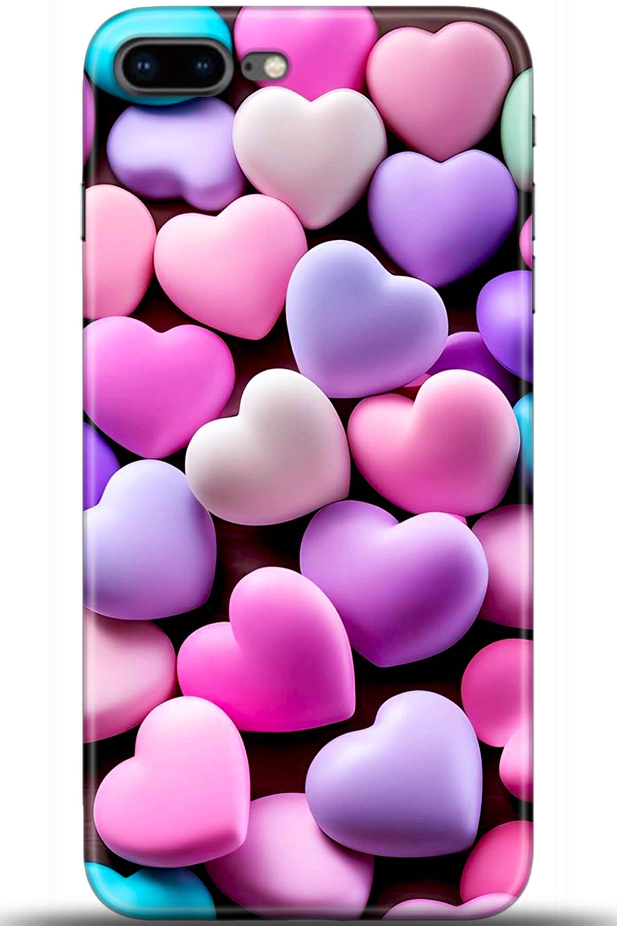 Apple iPhone 8 Plus Uyumlu Kılıf HD Baskılı Kılıf - Followed Institution 5432