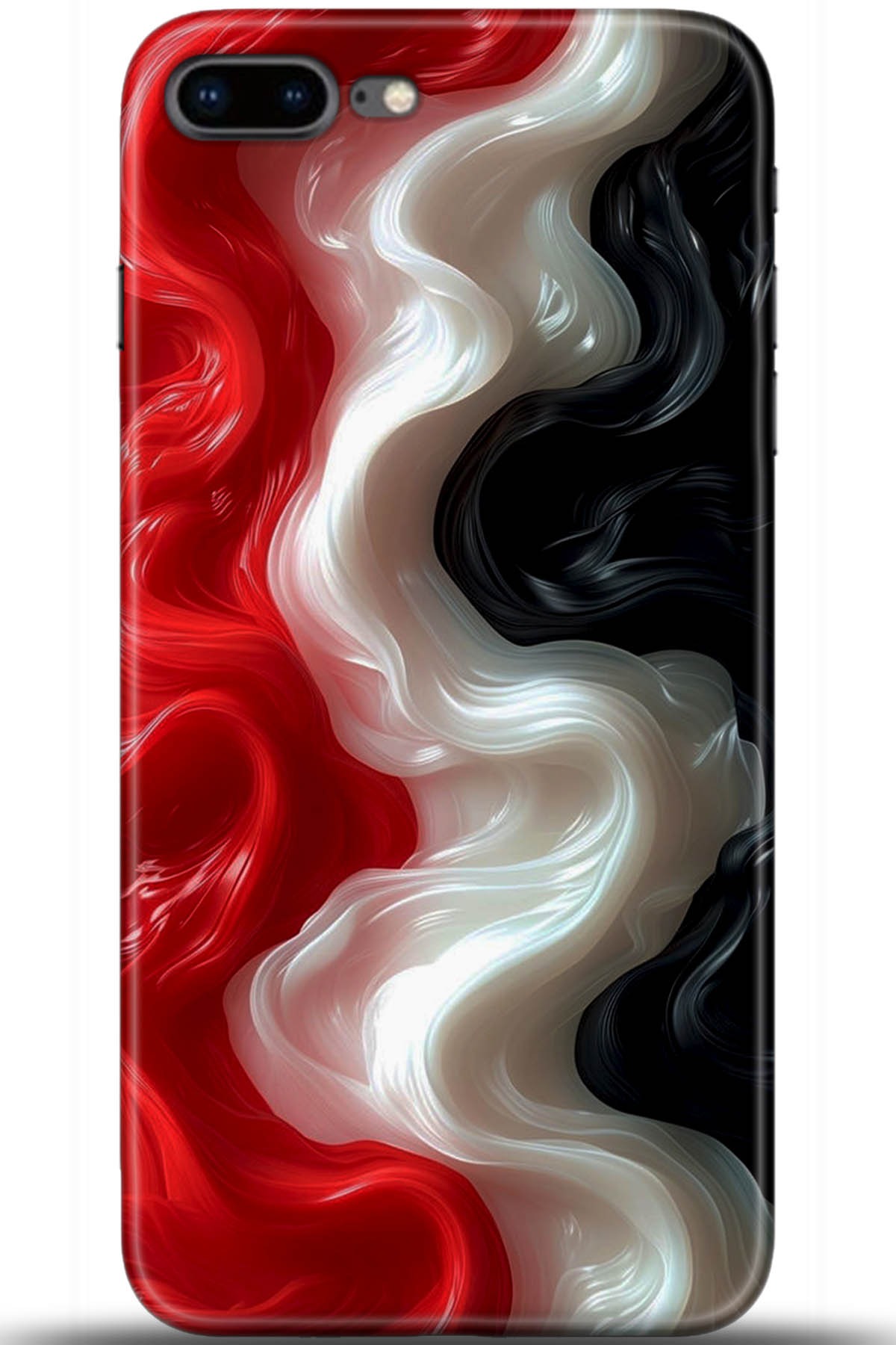 Apple iPhone 8 Plus Uyumlu Kılıf HD Baskılı Kılıf - Followed Institution 5433