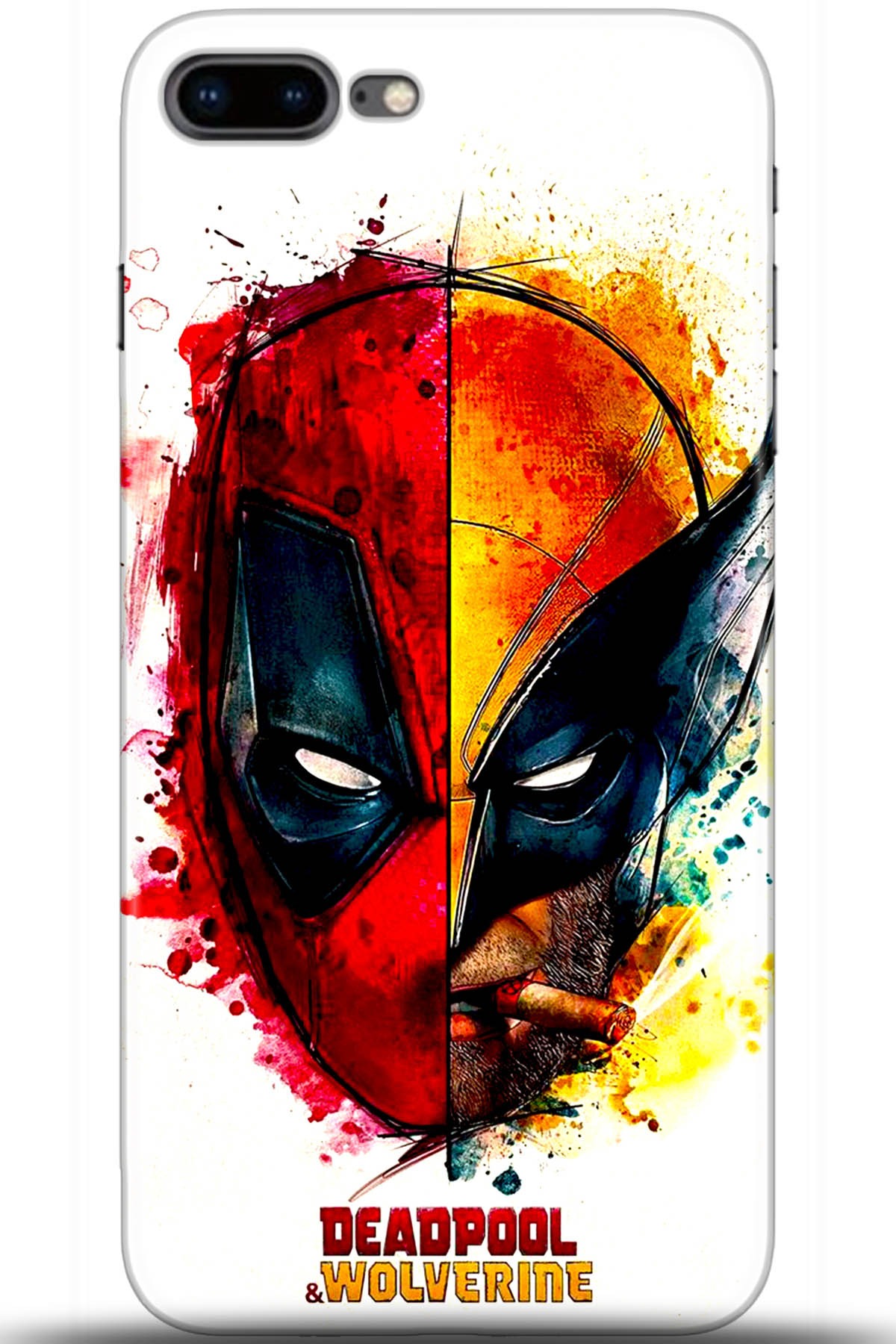 Apple iPhone 8 Plus Uyumlu Kılıf HD Baskılı Kılıf - Followed Institution 5443