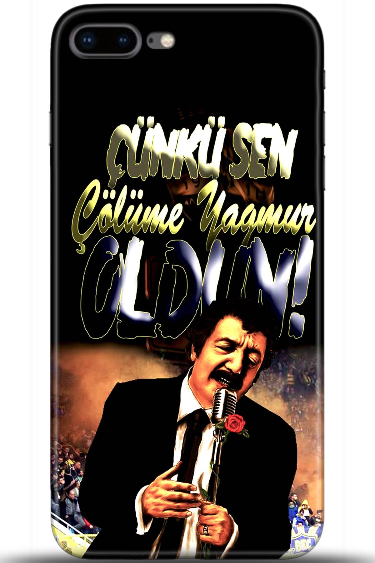 Apple iPhone 8 Plus Uyumlu Kılıf HD Baskılı Kılıf - Followed Institution 5449