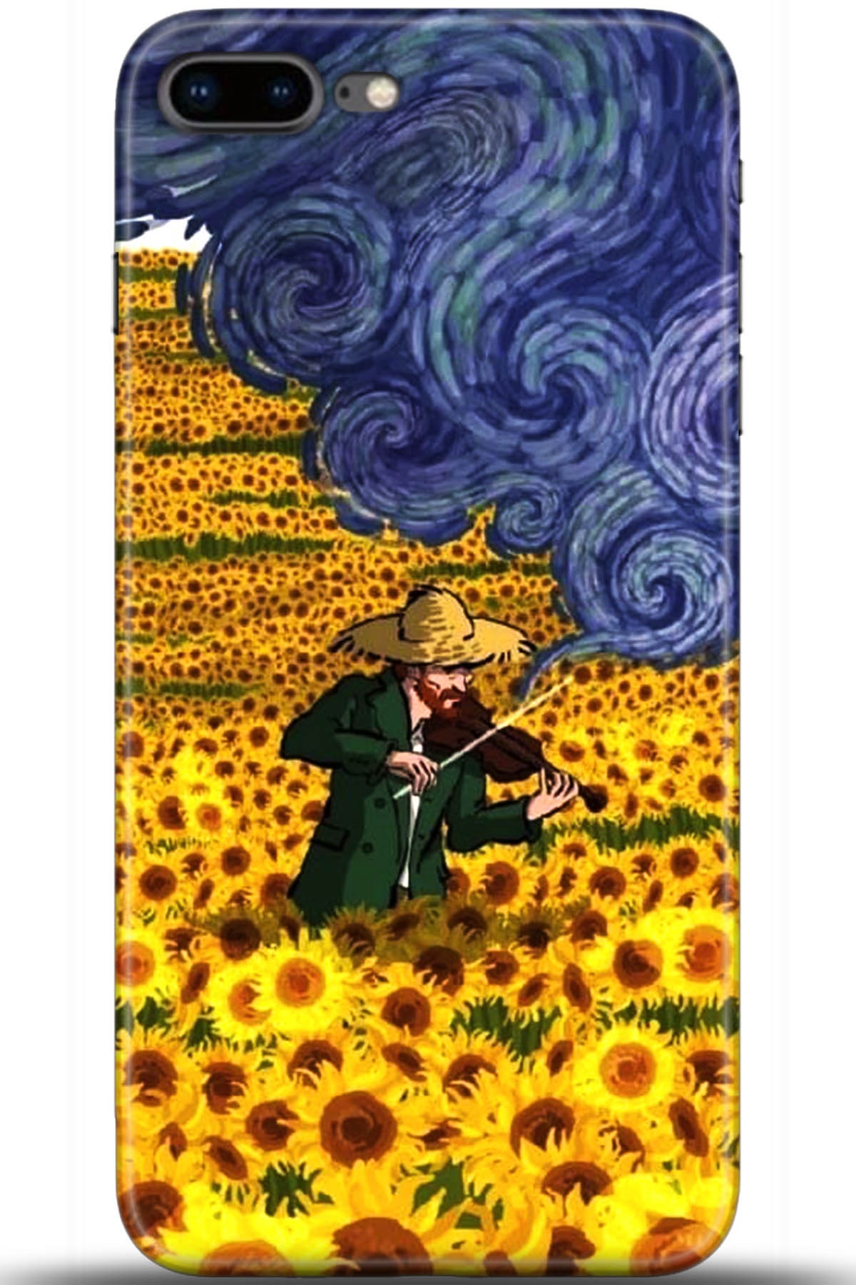 Apple iPhone 8 Plus Uyumlu Kılıf HD Baskılı Kılıf - Followed Institution 5503