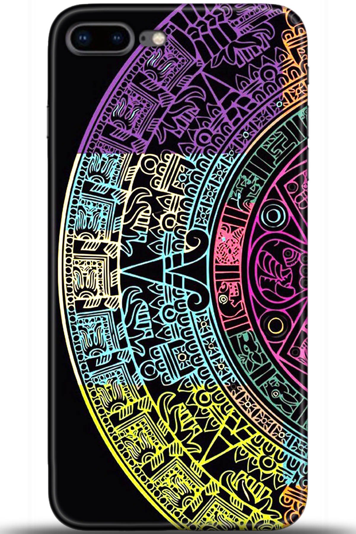 Apple iPhone 8 Plus Uyumlu Kılıf HD Baskılı Kılıf - Followed Institution 5554