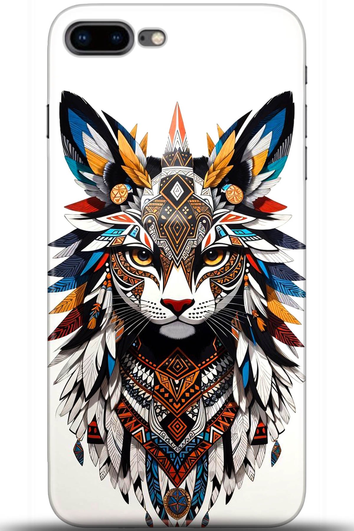 Apple iPhone 8 Plus Uyumlu Kılıf HD Baskılı Kılıf - Followed Institution 5570