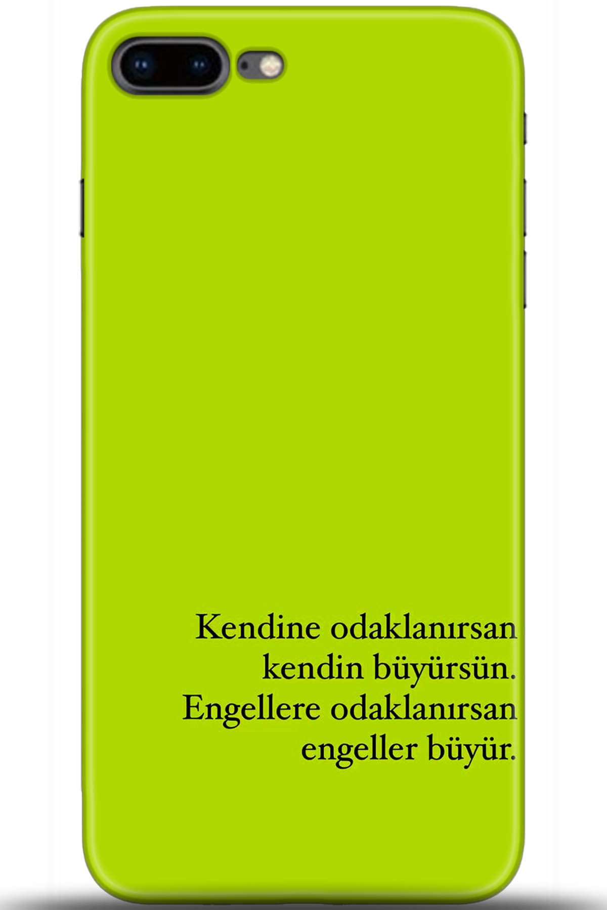 Apple iPhone 8 Plus Uyumlu Kılıf HD Baskılı Kılıf - Followed Institution 5593