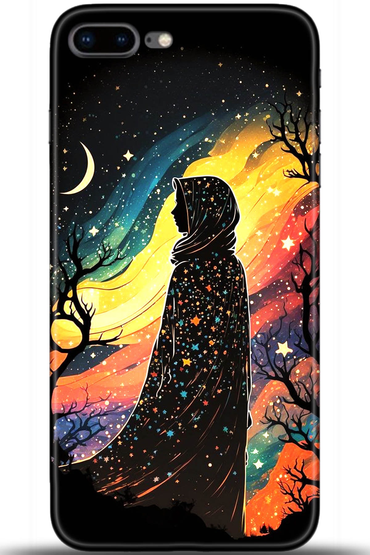 Apple iPhone 8 Plus Uyumlu Kılıf HD Baskılı Kılıf - Followed Institution 5596