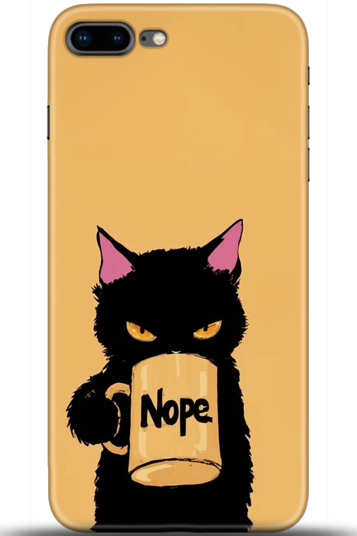 Apple iPhone 8 Plus Uyumlu Kılıf HD Baskılı Kılıf - Followed Institution 5652