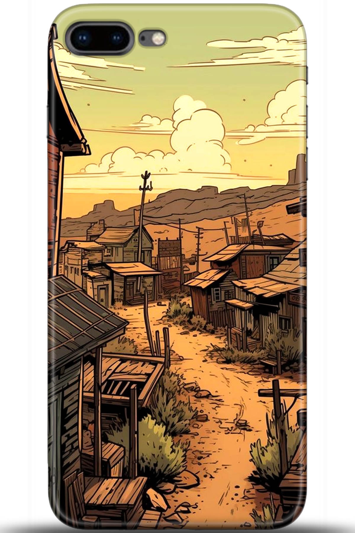 Apple iPhone 8 Plus Uyumlu Kılıf HD Baskılı Kılıf - Followed Institution 5676