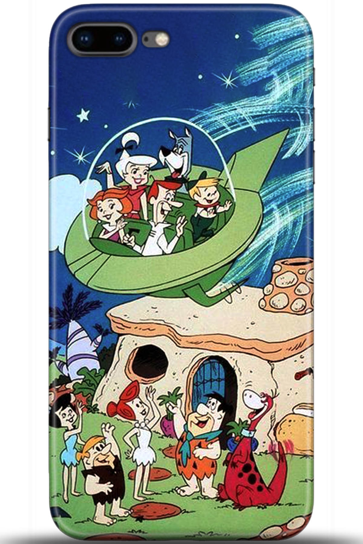 Apple iPhone 8 Plus Uyumlu Kılıf HD Baskılı Kılıf - Followed Institution 5679