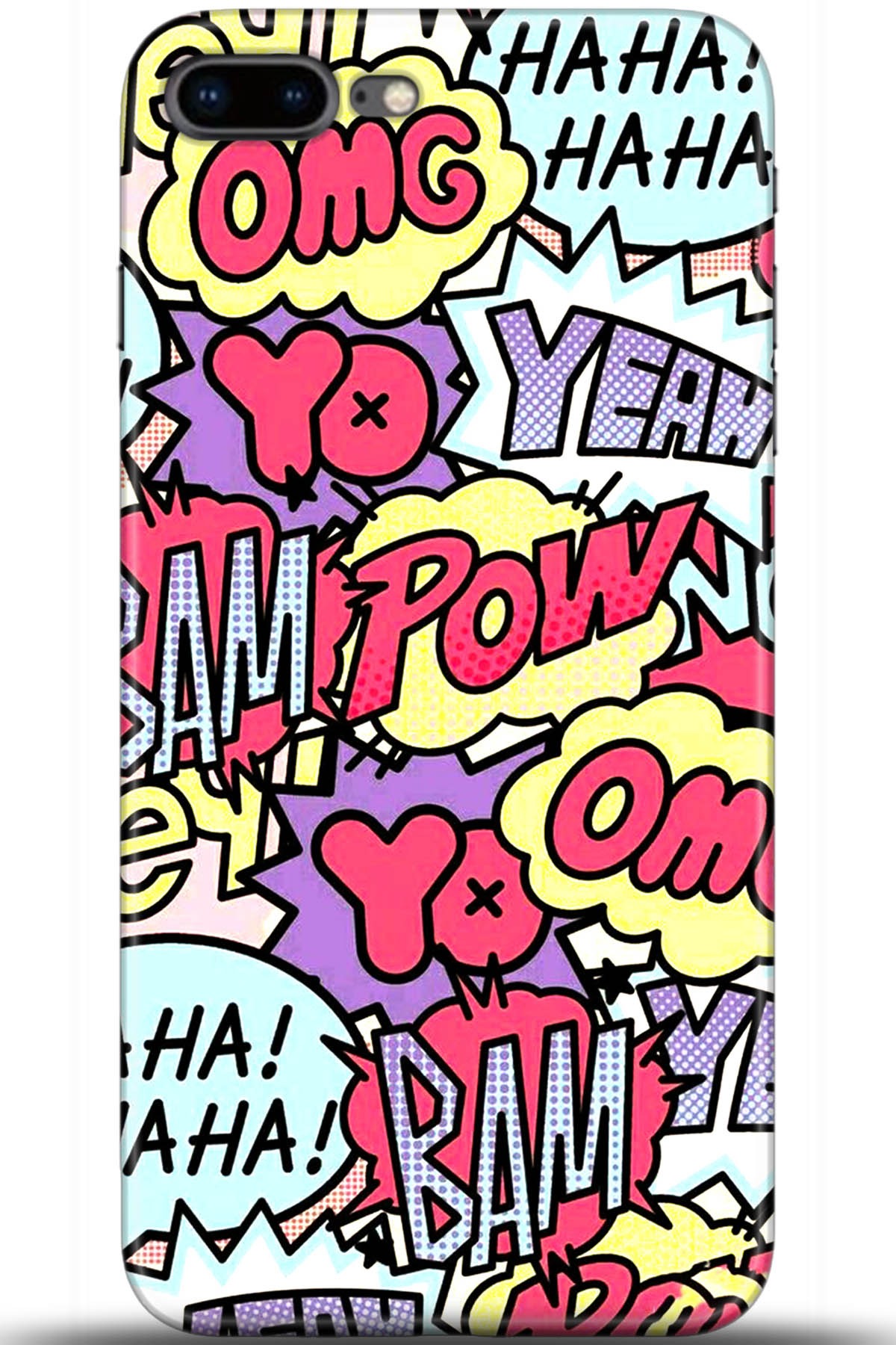 Apple iPhone 8 Plus Uyumlu Kılıf HD Baskılı Kılıf - Followed Institution 5682