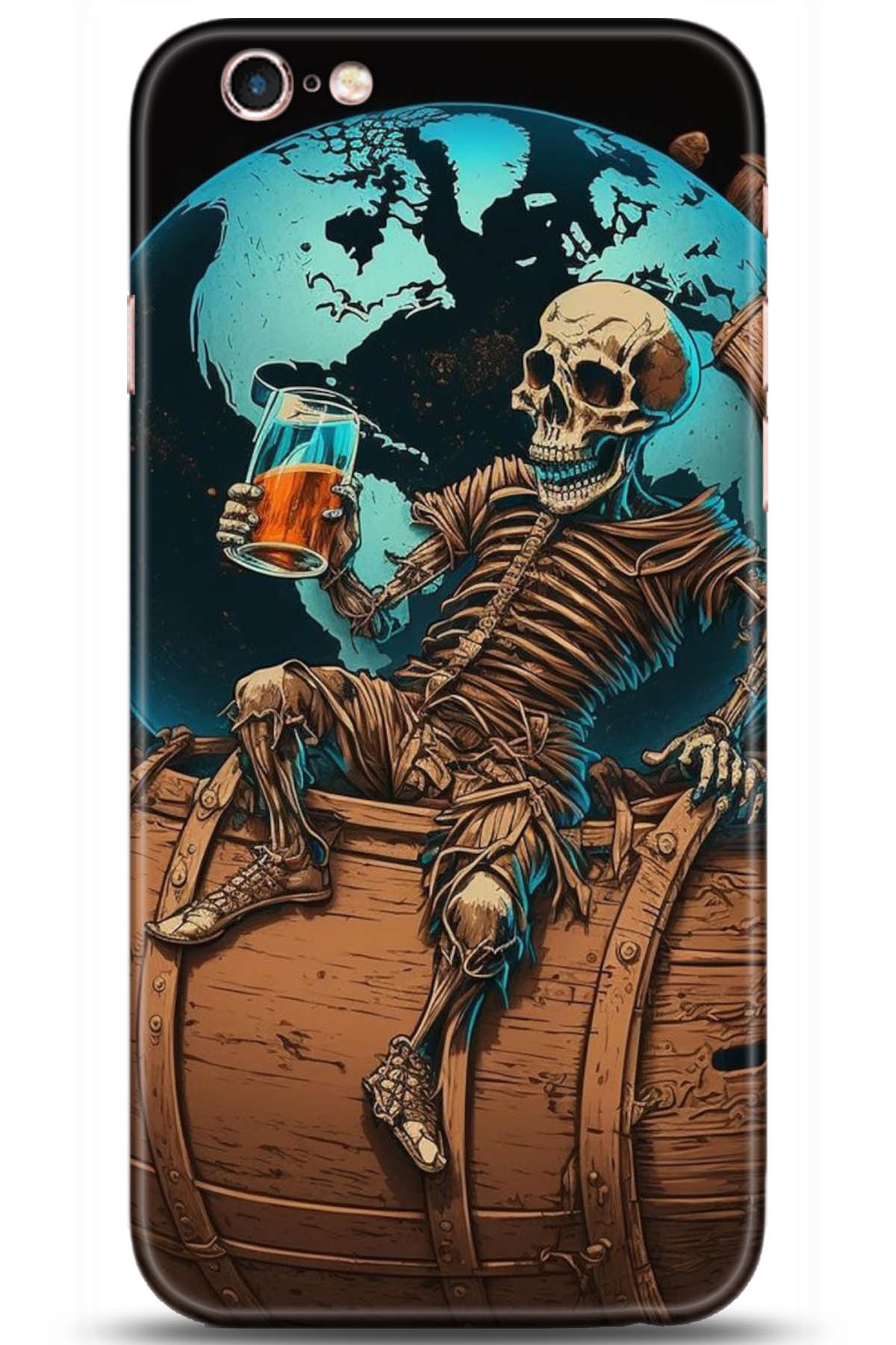 Apple iPhone 6S Uyumlu Kılıf HD Baskılı Kılıf - Followed Institution 5054