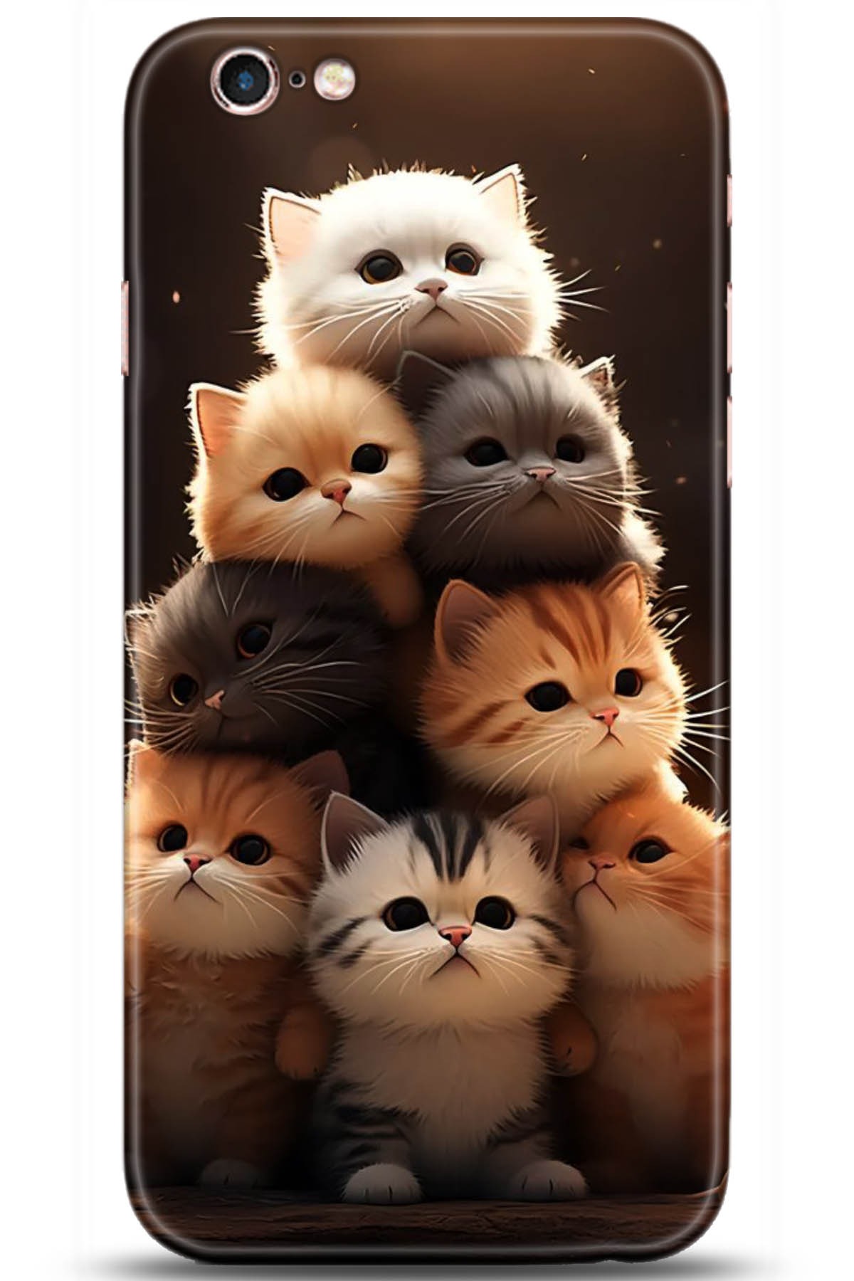 Apple iPhone 6S Uyumlu Kılıf HD Baskılı Kılıf - Followed Institution 5076