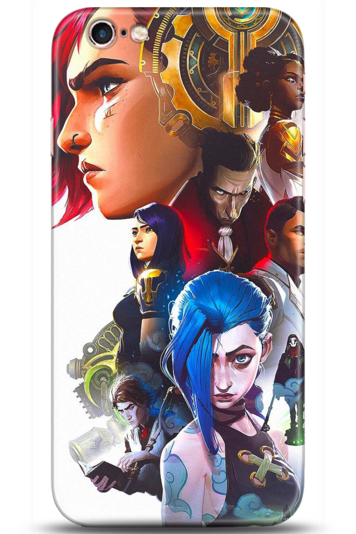 Apple iPhone 6S Uyumlu Kılıf HD Baskılı Kılıf - Followed Institution 5080