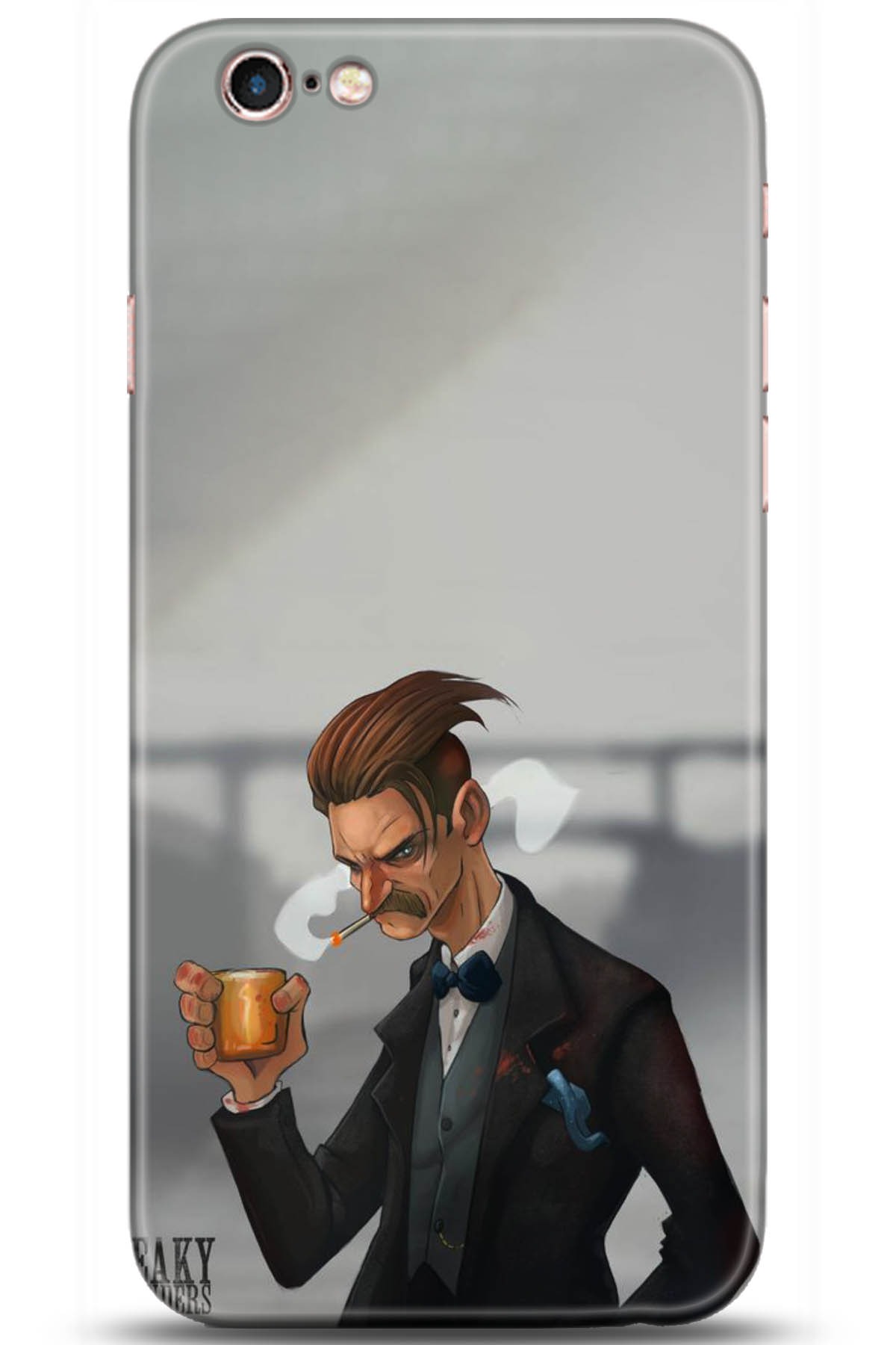 Apple iPhone 6S Uyumlu Kılıf HD Baskılı Kılıf - Followed Institution 5088