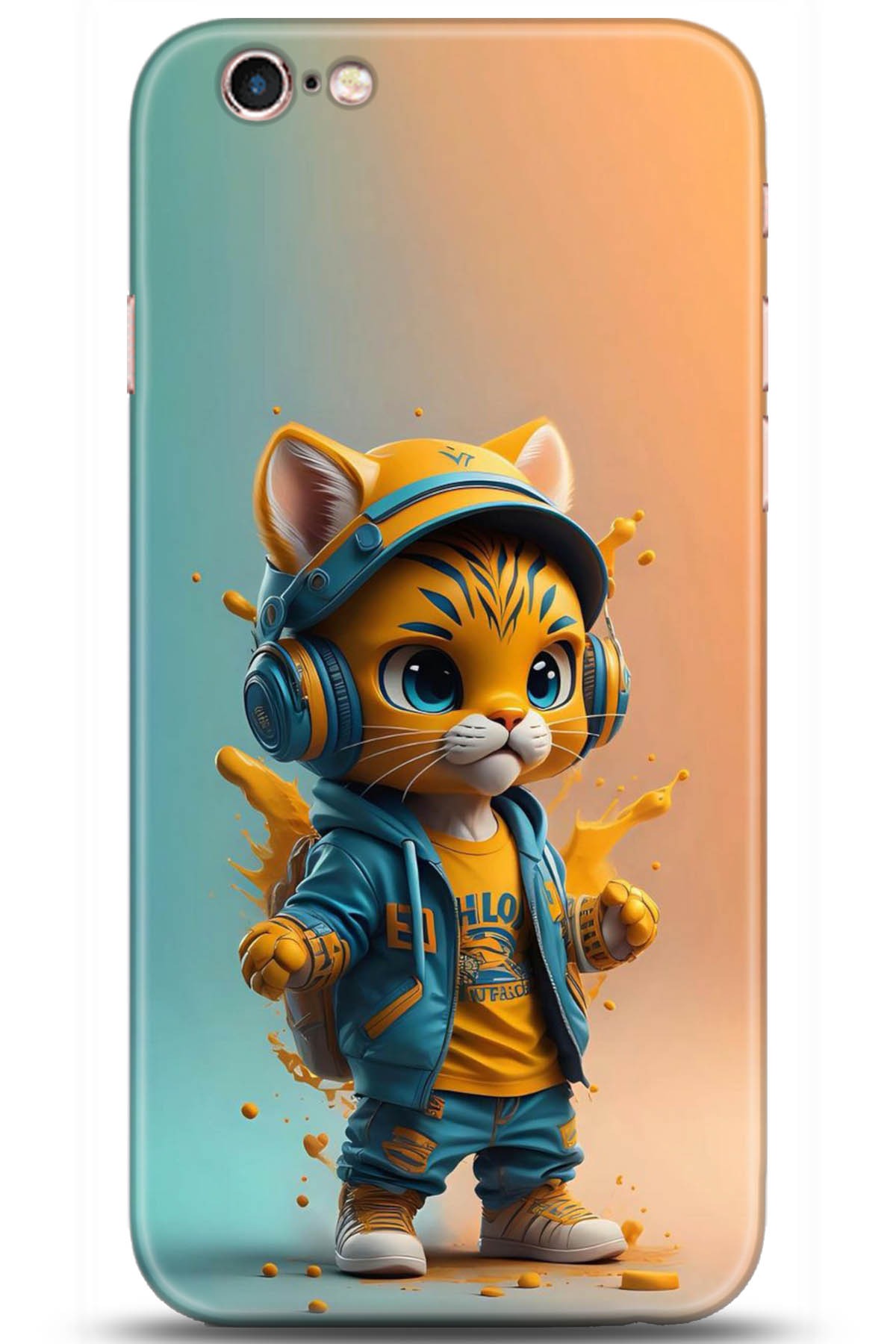 Apple iPhone 6S Uyumlu Kılıf HD Baskılı Kılıf - Followed Institution 5101