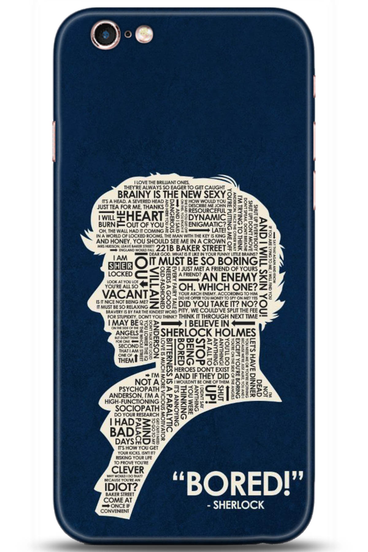 Apple iPhone 6S Uyumlu Kılıf HD Baskılı Kılıf - Followed Institution 5156