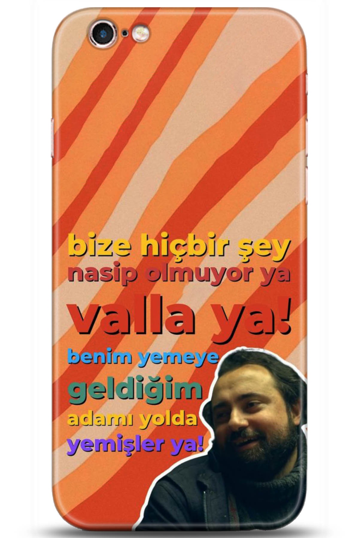 Apple iPhone 6S Uyumlu Kılıf HD Baskılı Kılıf - Followed Institution 5161