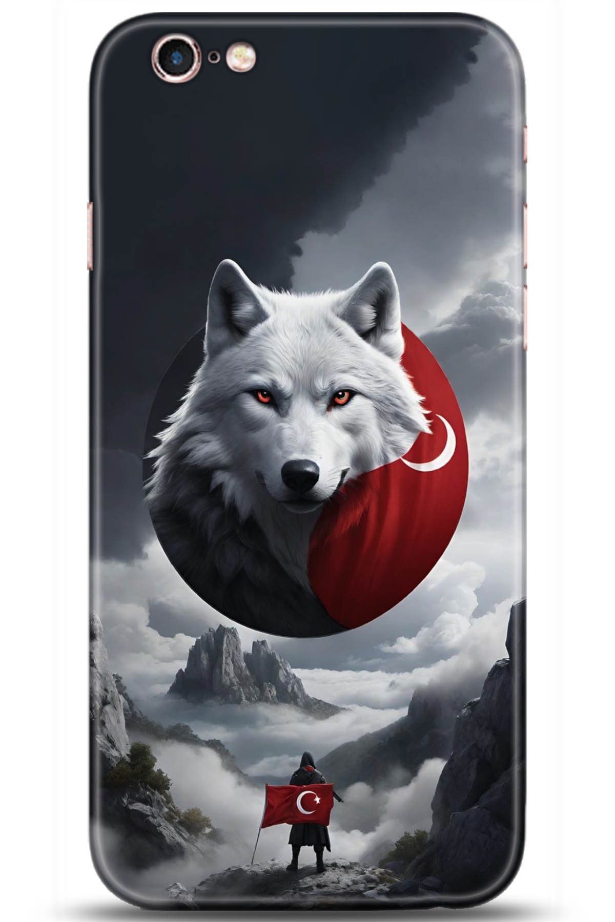 Apple iPhone 6S Uyumlu Kılıf HD Baskılı Kılıf - Followed Institution 5189