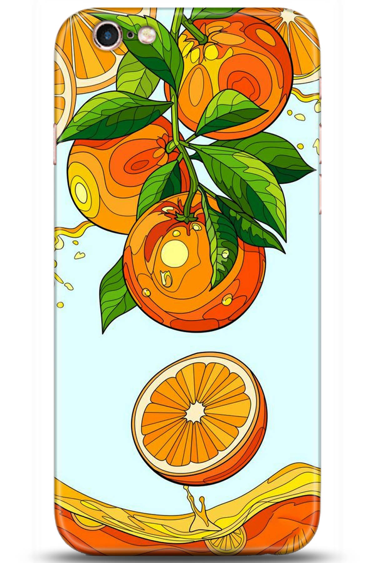 Apple iPhone 6S Uyumlu Kılıf HD Baskılı Kılıf - Followed Institution 5202