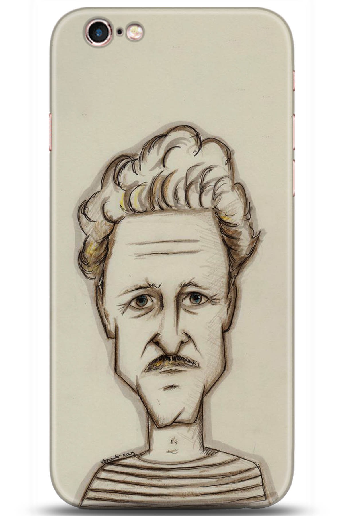 Apple iPhone 6S Uyumlu Kılıf HD Baskılı Kılıf - Followed Institution 5203