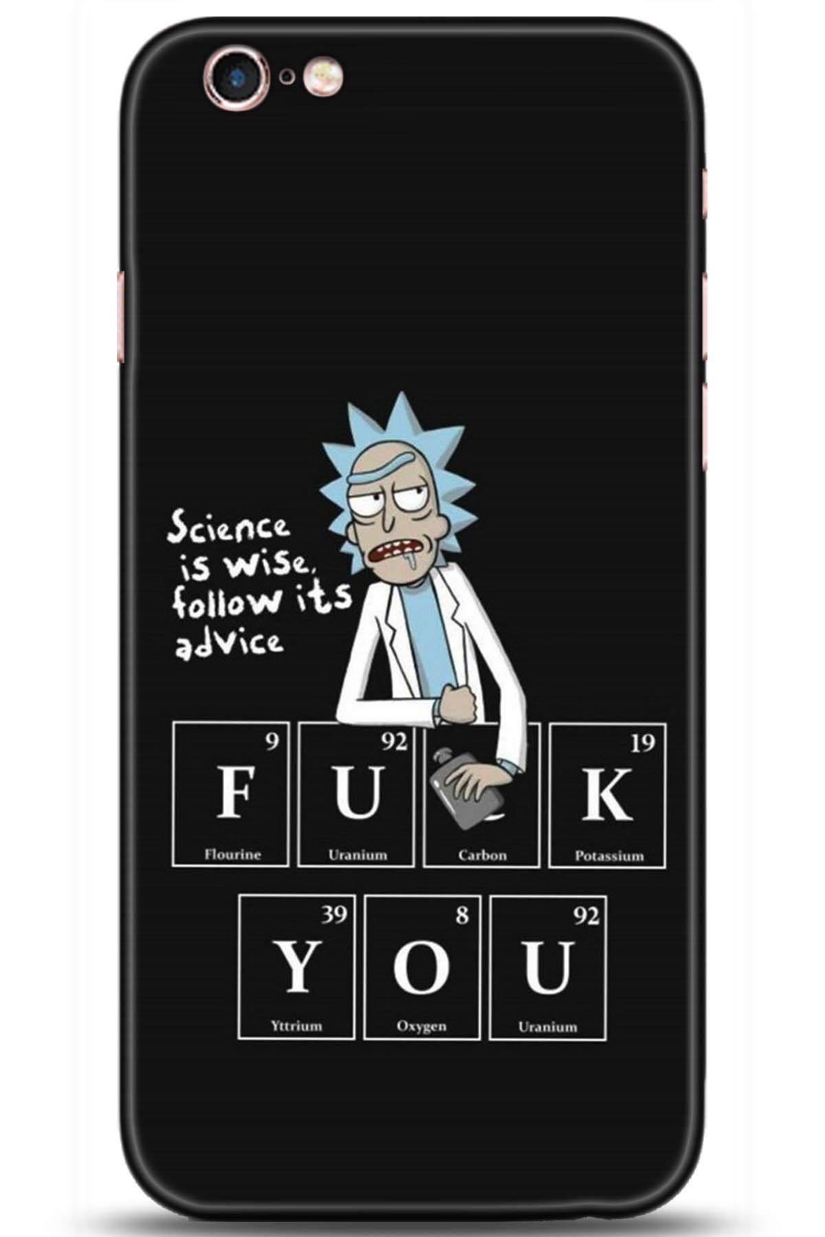 Apple iPhone 6S Uyumlu Kılıf HD Baskılı Kılıf - Followed Institution 5217