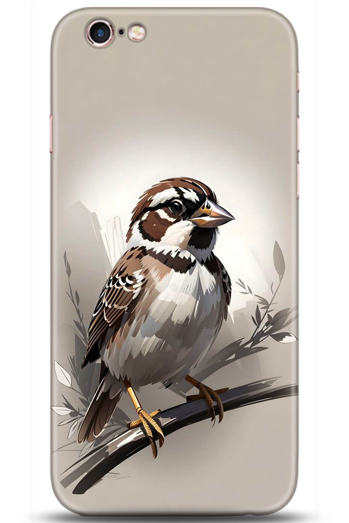 Apple iPhone 6S Uyumlu Kılıf HD Baskılı Kılıf - Followed Institution 5258