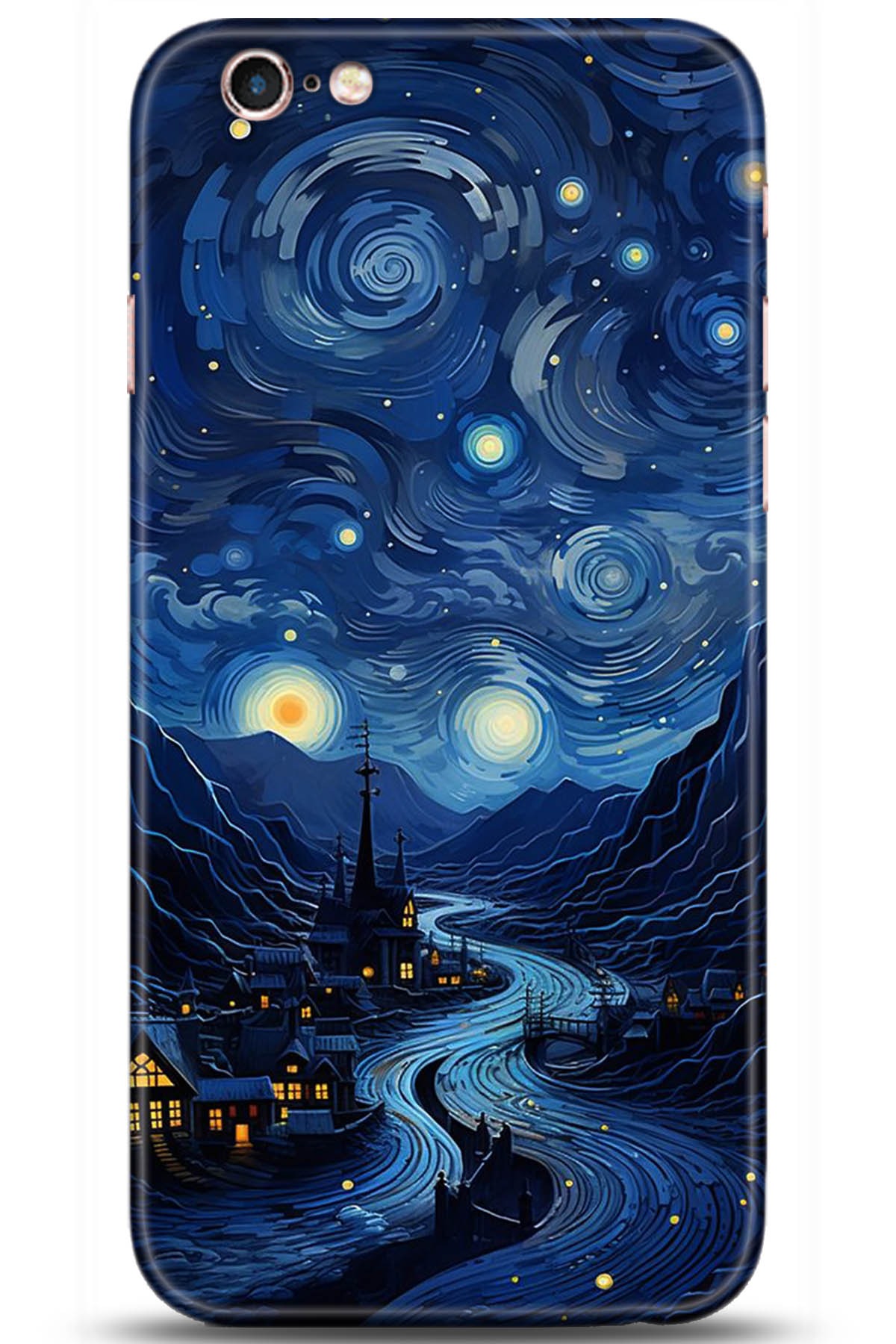 Apple iPhone 6S Uyumlu Kılıf HD Baskılı Kılıf - Followed Institution 5276