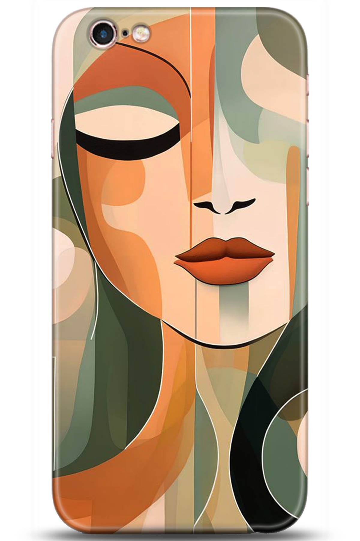 Apple iPhone 6S Uyumlu Kılıf HD Baskılı Kılıf - Followed Institution 5279