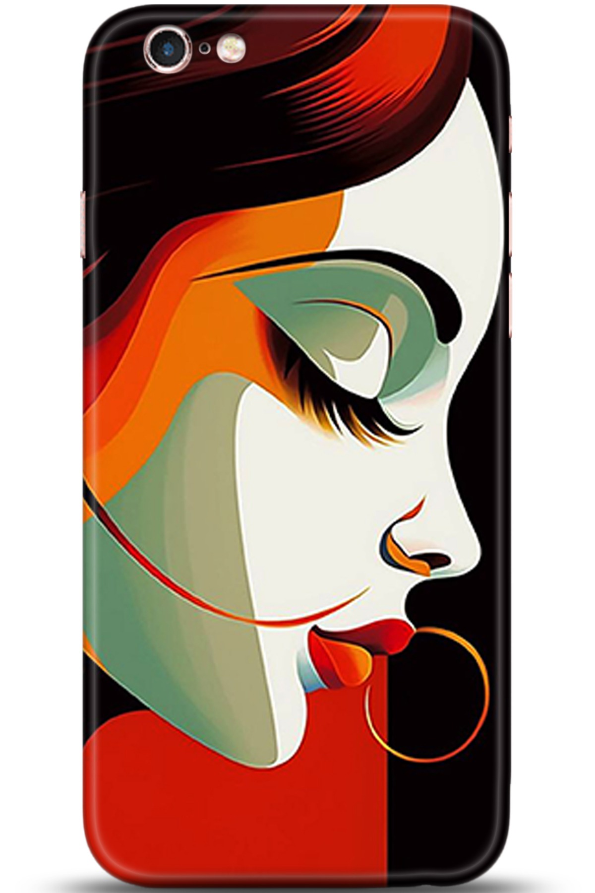 Apple iPhone 6S Uyumlu Kılıf HD Baskılı Kılıf - Followed Institution 5324