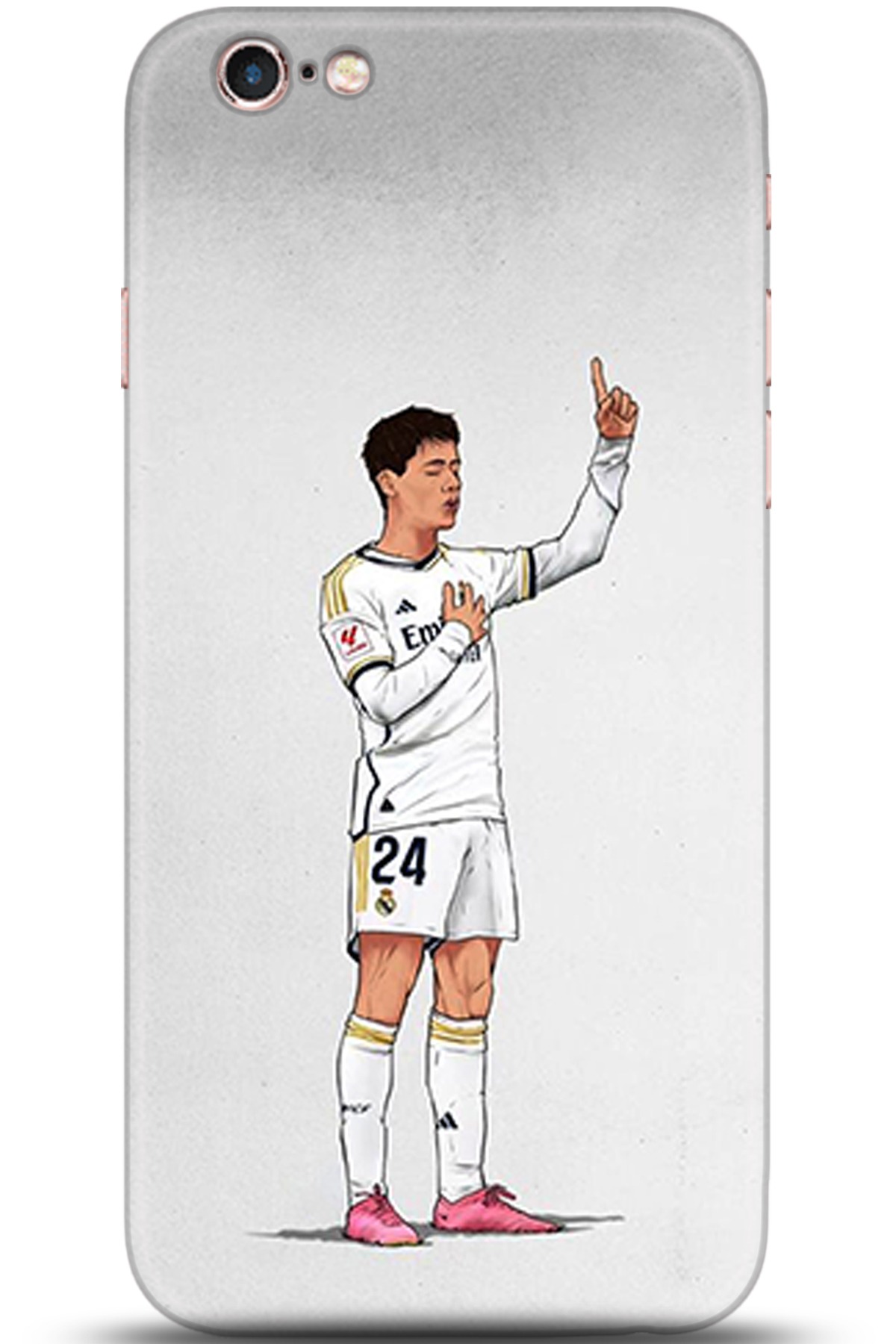 Apple iPhone 6S Uyumlu Kılıf HD Baskılı Kılıf - Followed Institution 5333