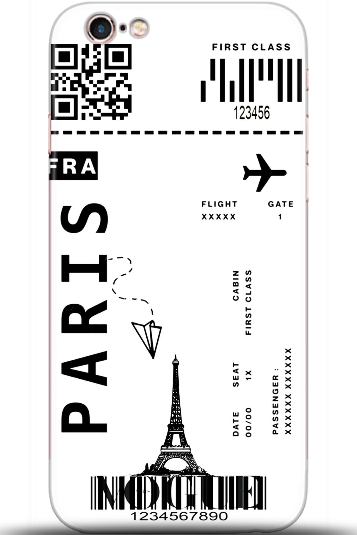 Apple iPhone 6S Uyumlu Kılıf HD Baskılı Kılıf - Followed Institution 5414