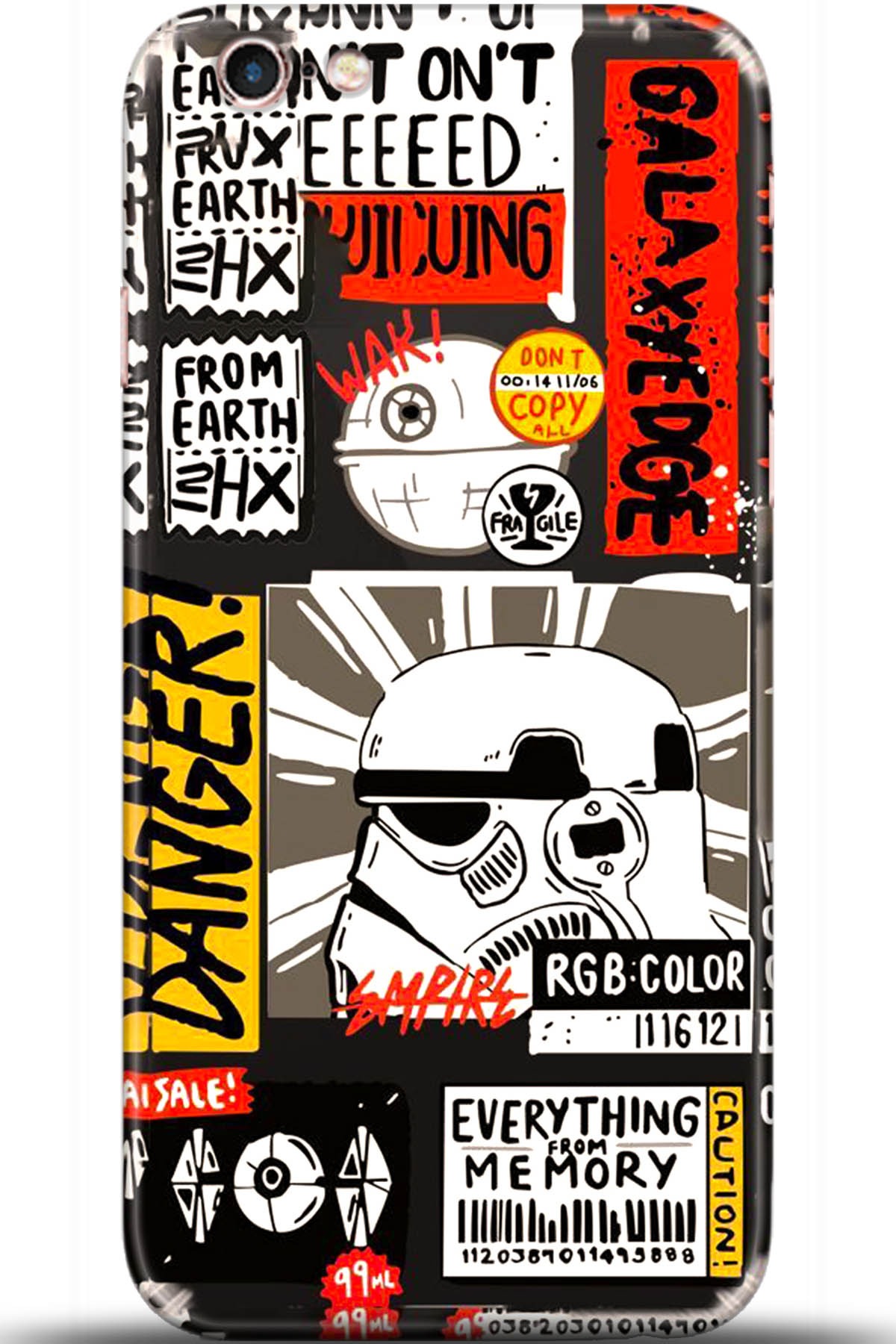 Apple iPhone 6S Uyumlu Kılıf HD Baskılı Kılıf - Followed Institution 5555