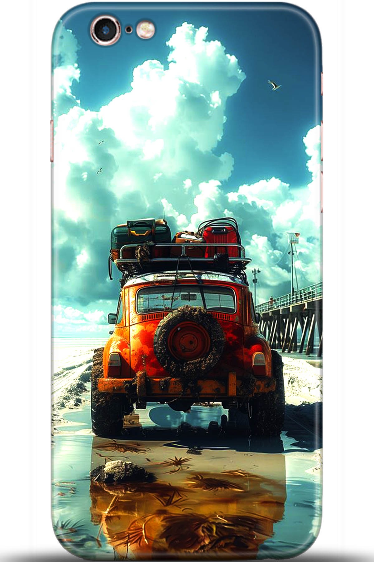 Apple iPhone 6S Uyumlu Kılıf HD Baskılı Kılıf - Followed Institution 5559