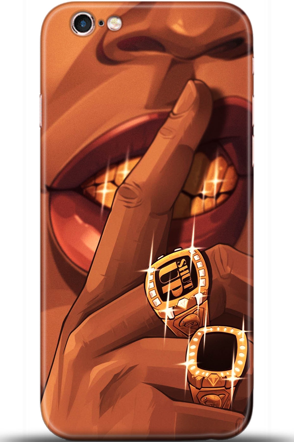 Apple iPhone 6S Uyumlu Kılıf HD Baskılı Kılıf - Followed Institution 5631