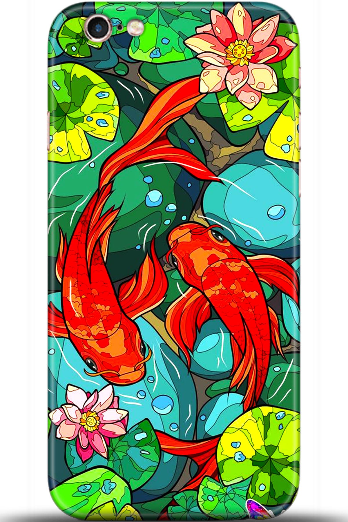 Apple iPhone 6S Uyumlu Kılıf HD Baskılı Kılıf - Followed Institution 5700