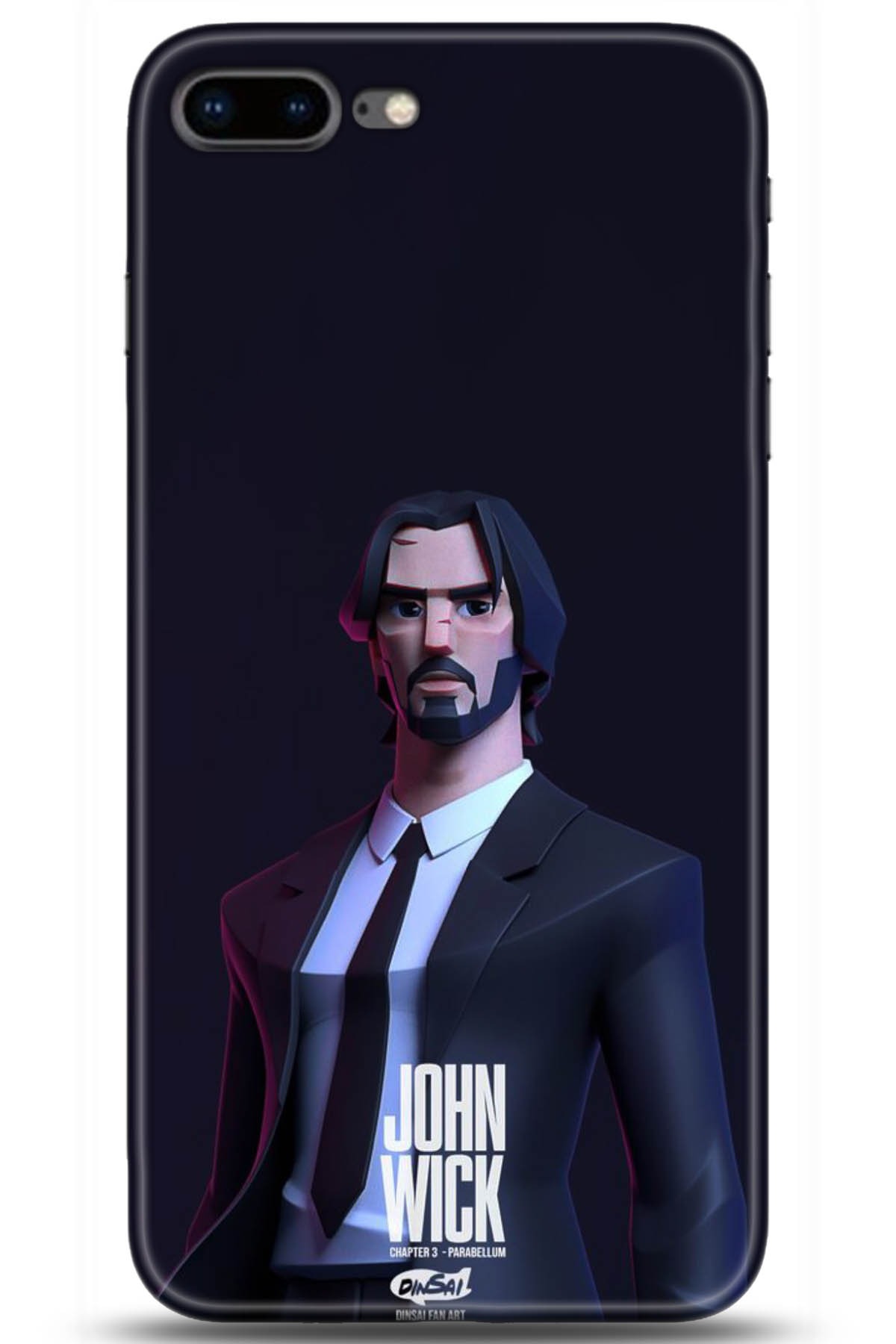 Apple iPhone 7 Plus Uyumlu Kılıf HD Baskılı Kılıf - Followed Institution 5018