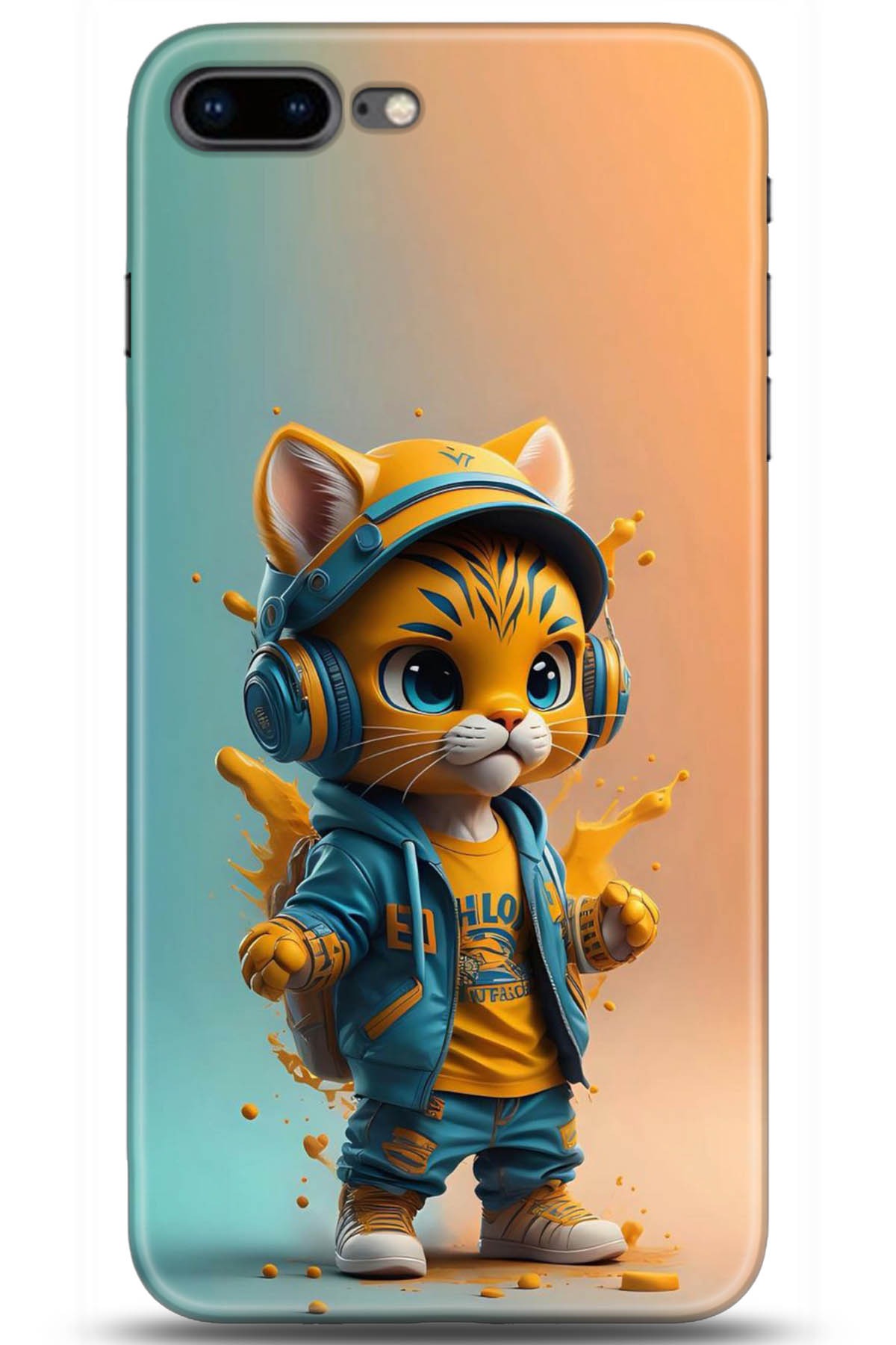 Apple iPhone 7 Plus Uyumlu Kılıf HD Baskılı Kılıf - Followed Institution 5101