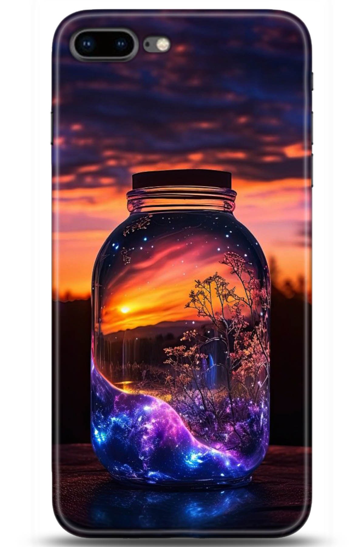 Apple iPhone 7 Plus Uyumlu Kılıf HD Baskılı Kılıf - Followed Institution 5118