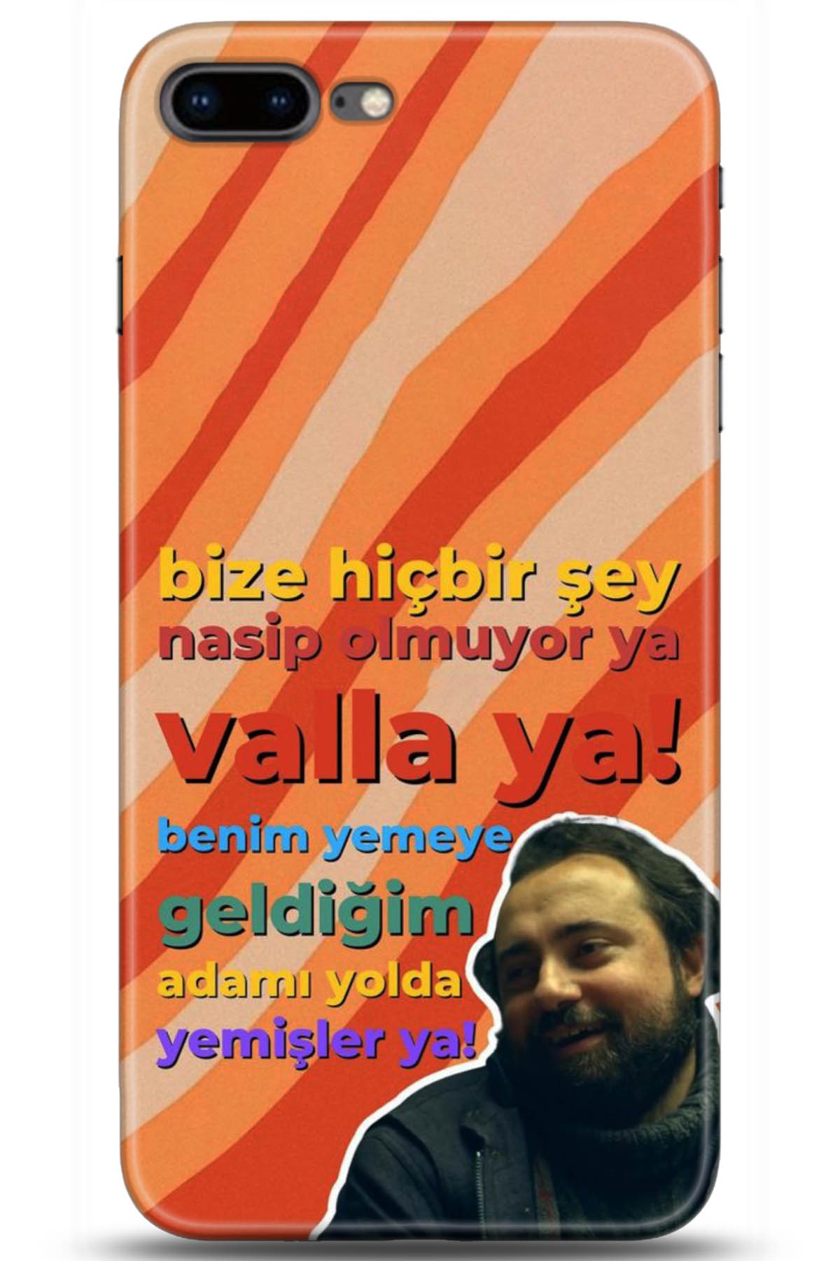 Apple iPhone 7 Plus Uyumlu Kılıf HD Baskılı Kılıf - Followed Institution 5161