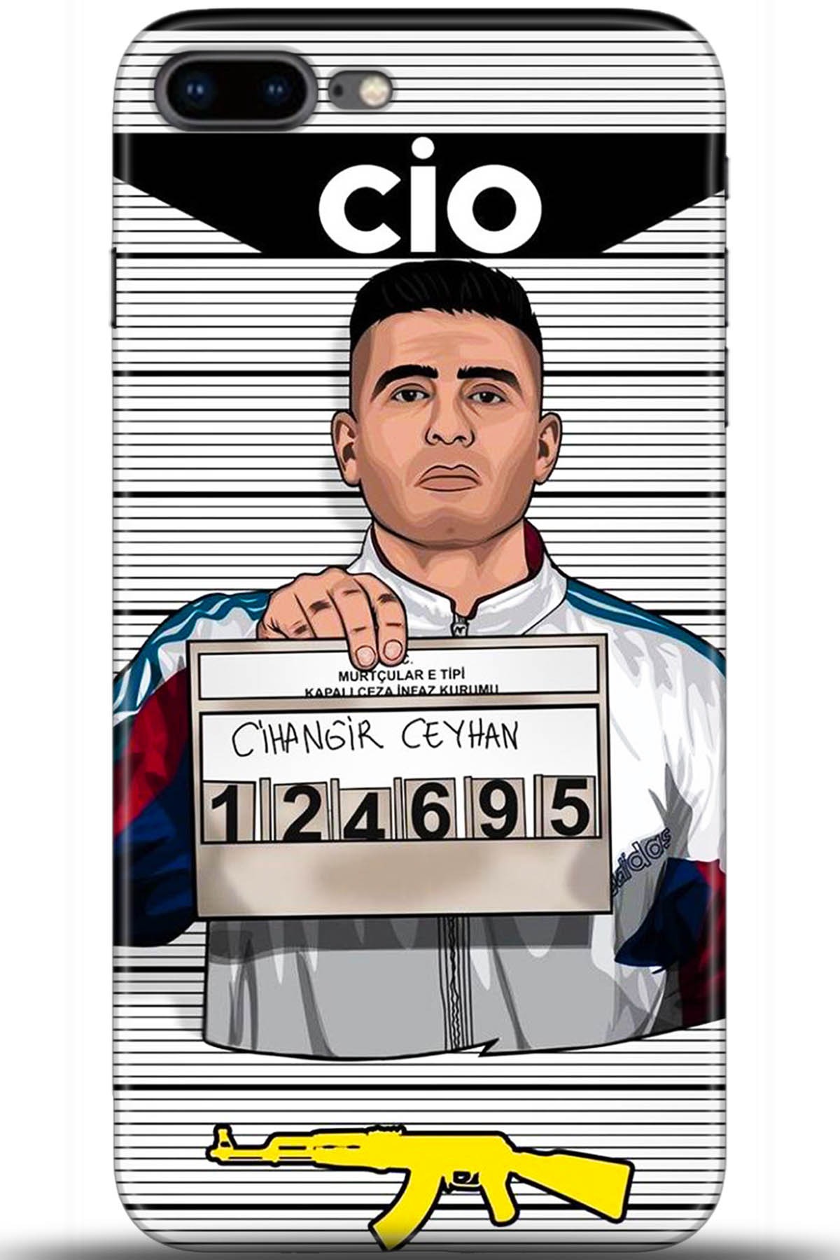 Apple iPhone 7 Plus Uyumlu Kılıf HD Baskılı Kılıf - Followed Institution 5411