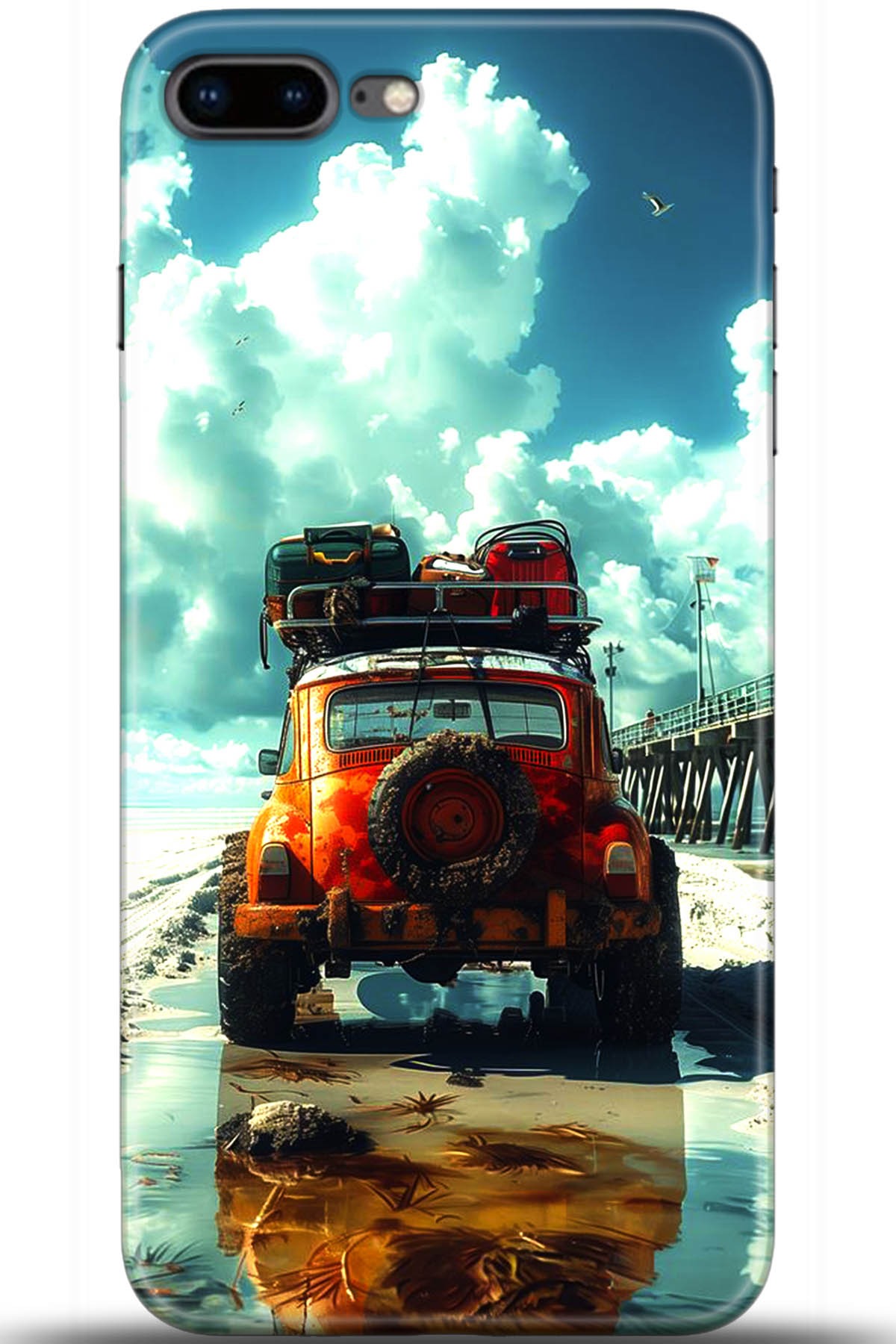 Apple iPhone 7 Plus Uyumlu Kılıf HD Baskılı Kılıf - Followed Institution 5559