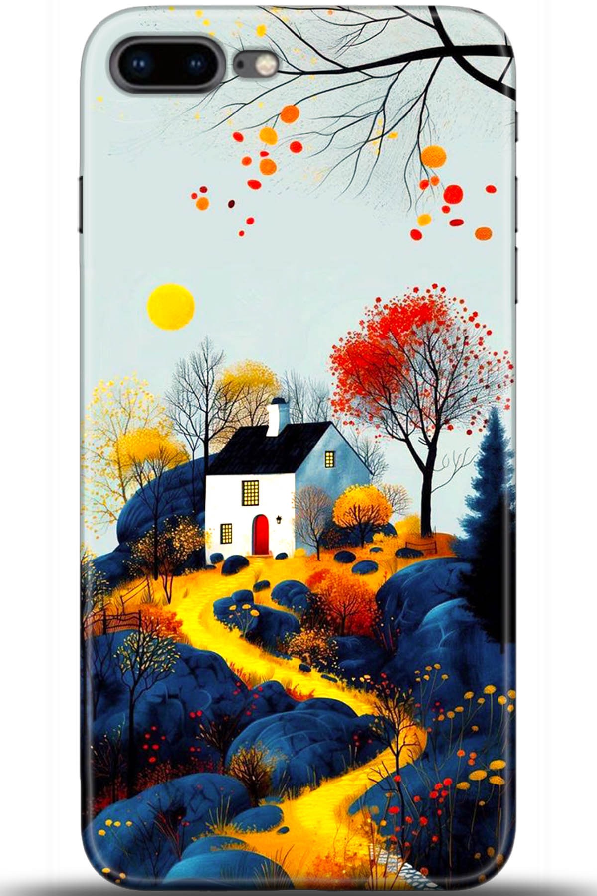 Apple iPhone 7 Plus Uyumlu Kılıf HD Baskılı Kılıf - Followed Institution 5569