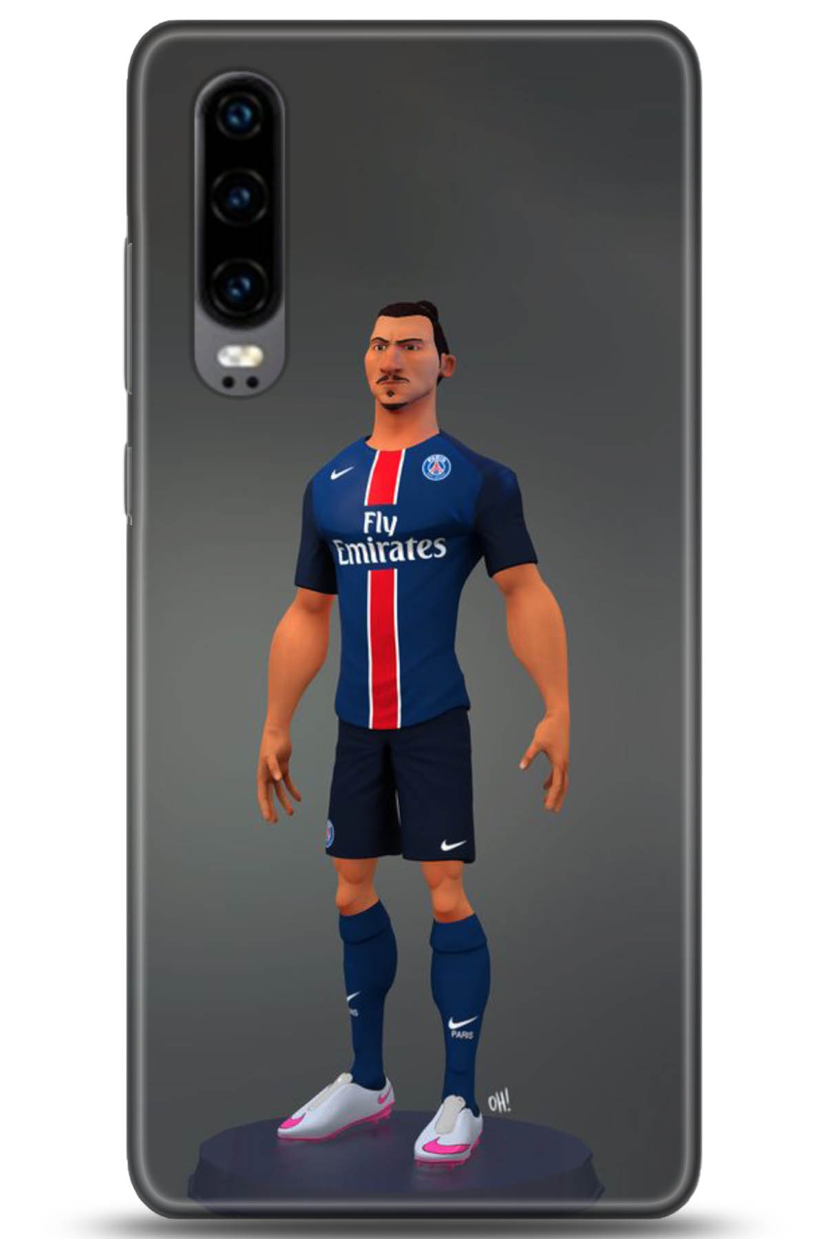 Huawei P30 Uyumlu Kılıf HD Baskılı Kılıf - Followed Institution 5016